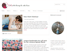 Tablet Screenshot of livluna.com